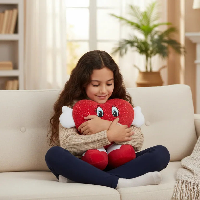 Peluche Corazón Con Brazos – 25cm