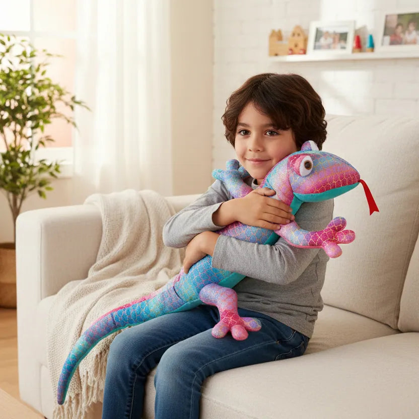 Peluche Lagarto Multicolor – 55cm