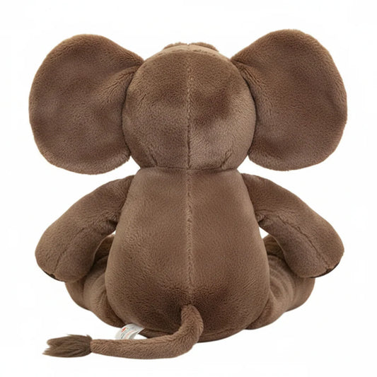 Peluche de elefante marrón para niños