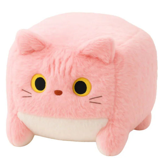 Peluche de gato rosa kawaii