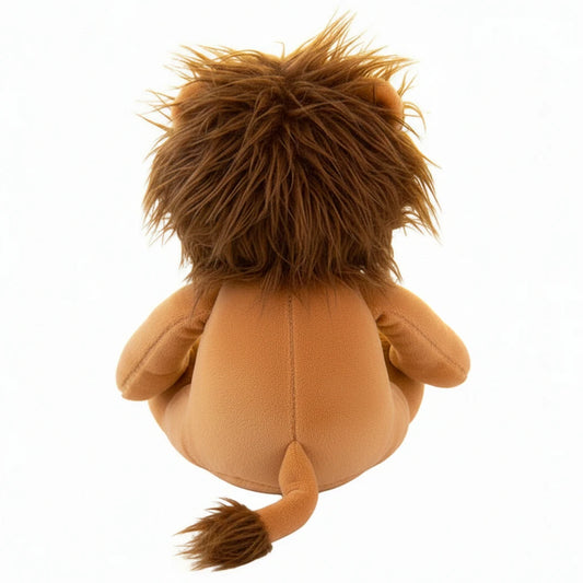 Peluche de león amarillo para niños