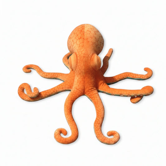 Peluche de pulpo grande suave