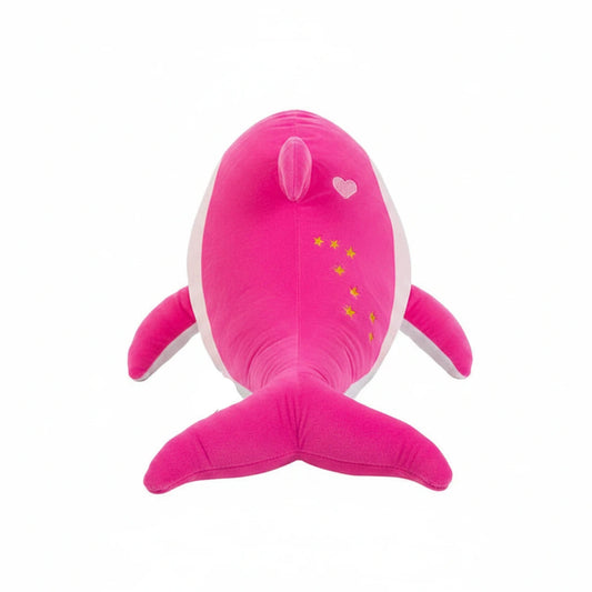 Peluche delfín rosa para niños