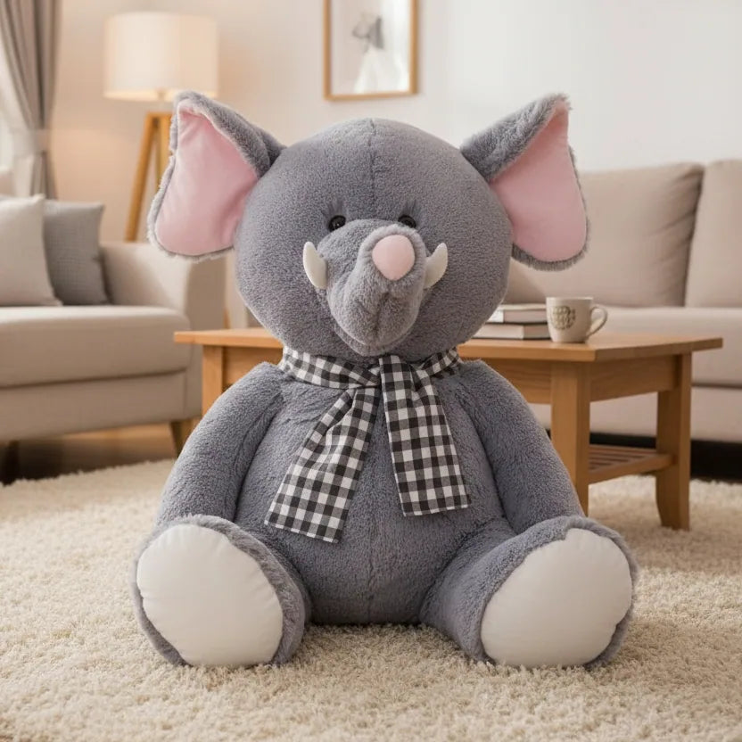 Peluche elefante grande para habitación infantil