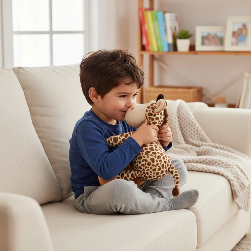 Peluche jirafa para habitación infantil