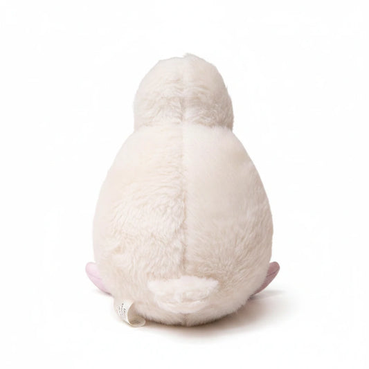 Peluche de pájaro kiwi blanco suave