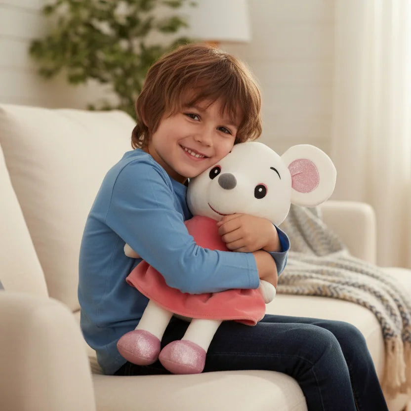 Peluche rata rosa para regalar