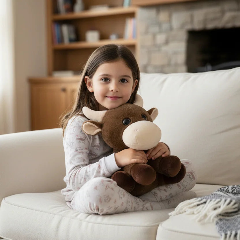 Peluche vaca para regalar a niños