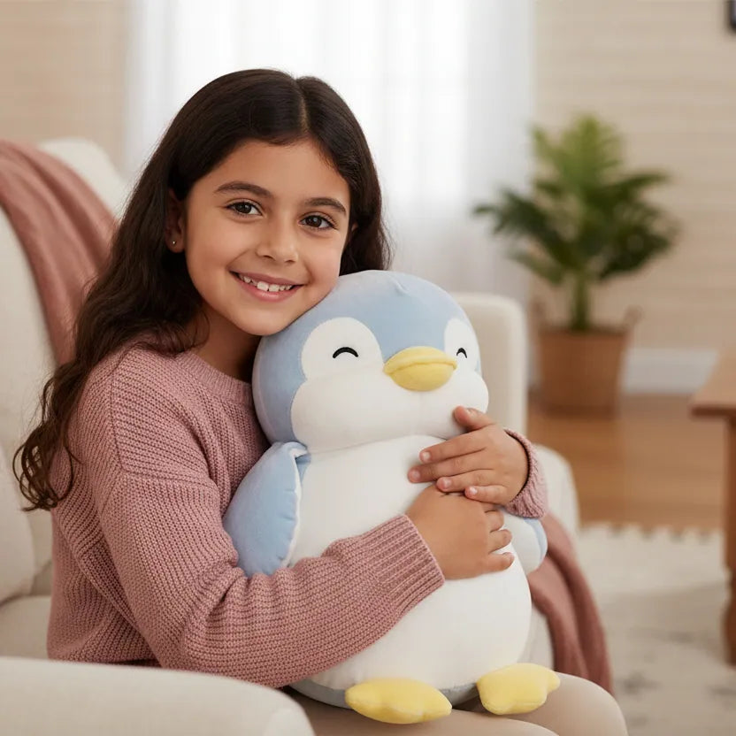 Peluche Pingüino Azul – 35cm