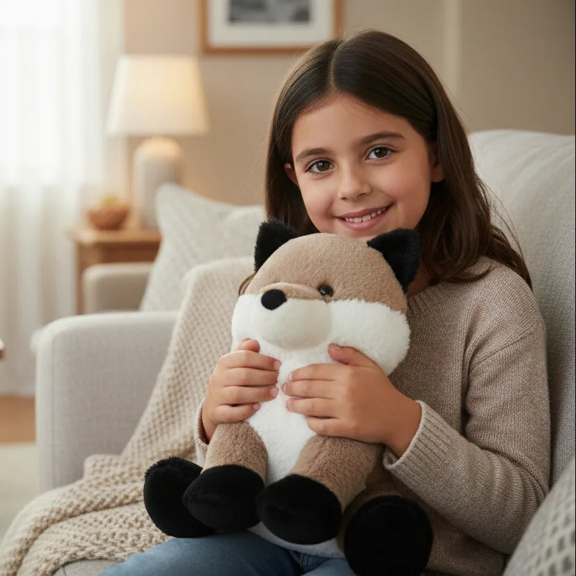 Peluche Zorro Gris – 40cm