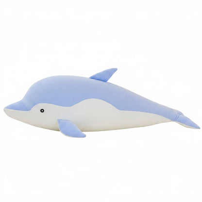 Delfín de peluche suave y tierno