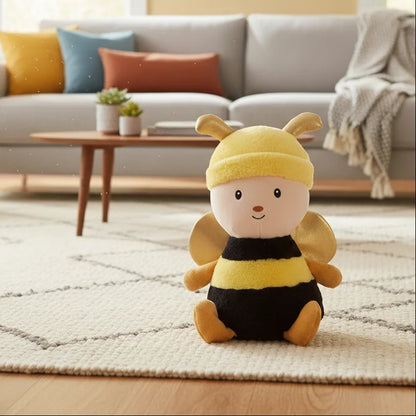 Detalle peluche abeja bebé