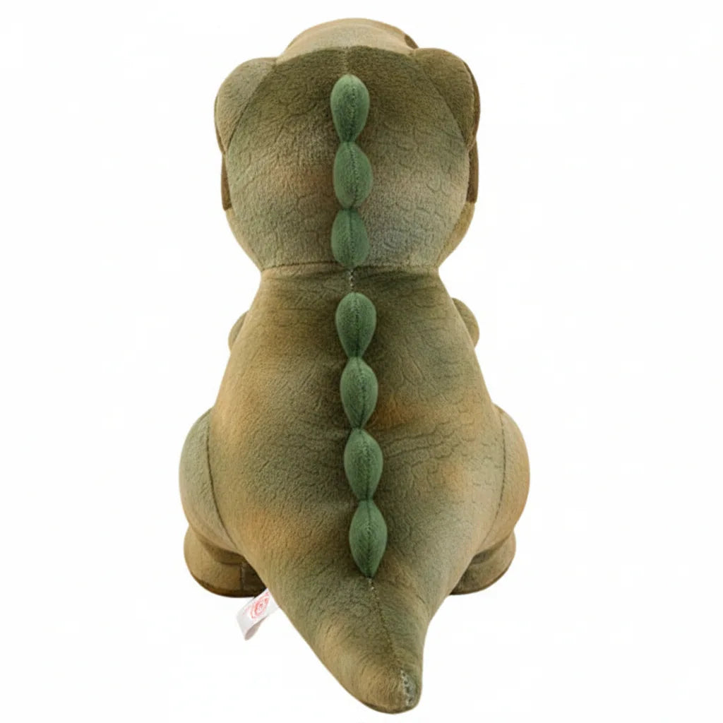 Dinosaurio de peluche verde suave