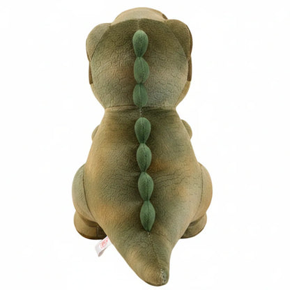 Dinosaurio de peluche verde suave