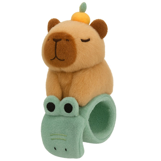 Peluche Pulsera Capibara Cocodrilo – 25cm