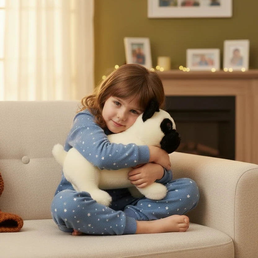 Peluche Perro Pug – 20cm