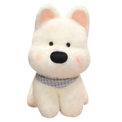 Peluche Perro Blanco – 35cm