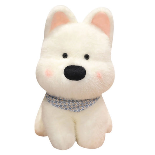 Peluche Perro Blanco – 35cm