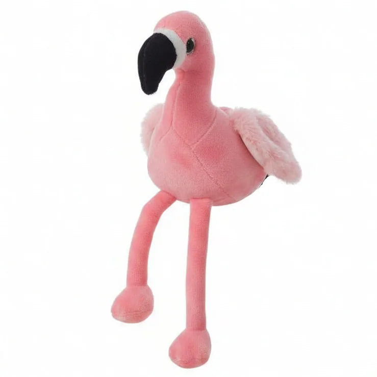 Flamenco de peluche kawaii