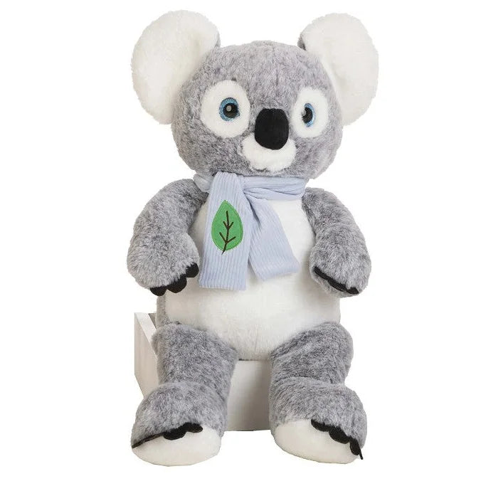 Koala de peluche gris para niños