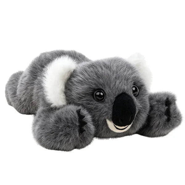 Koala de peluche tumbado