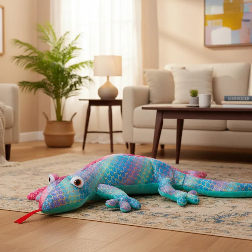Peluche Lagarto Multicolor – 55cm