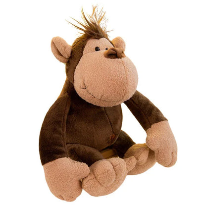 Mono marrón de peluche para niños