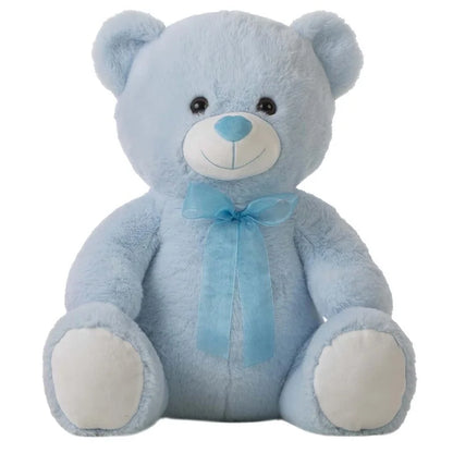 Muñeco de peluche de oso azul