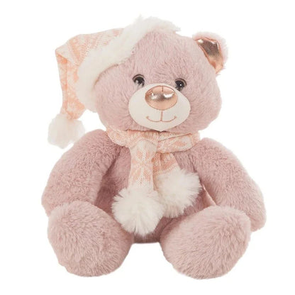 Osito navideño de peluche