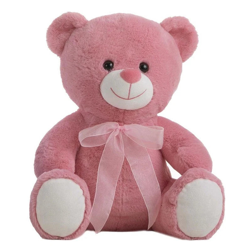 Osito rosa de peluche tierno