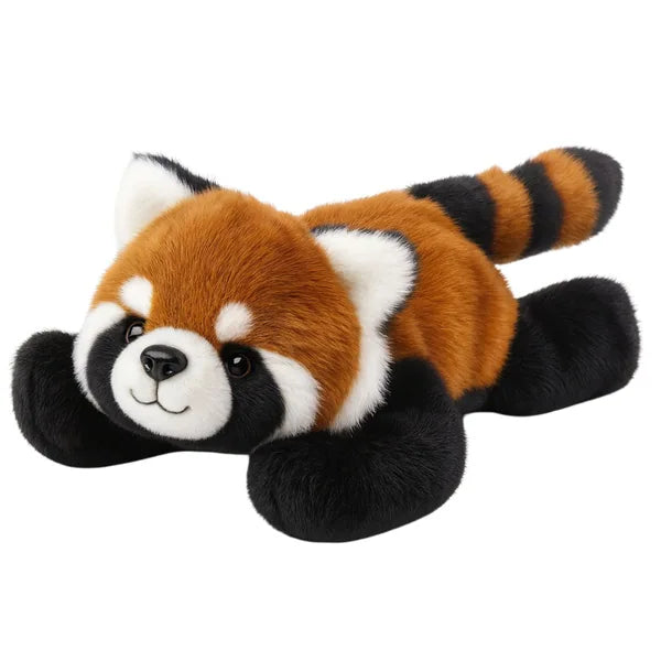 Panda rojo de peluche suave