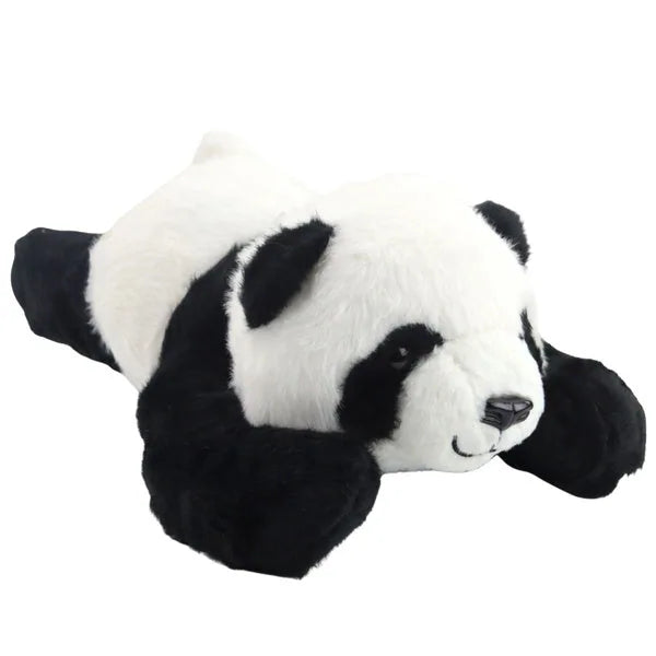 Panda tumbado de peluche kawaii