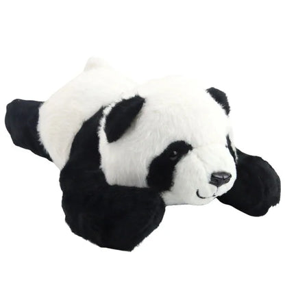 Panda tumbado de peluche kawaii