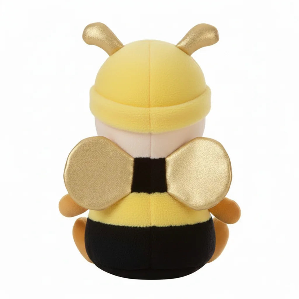 Peluche abeja bebé vista trasera