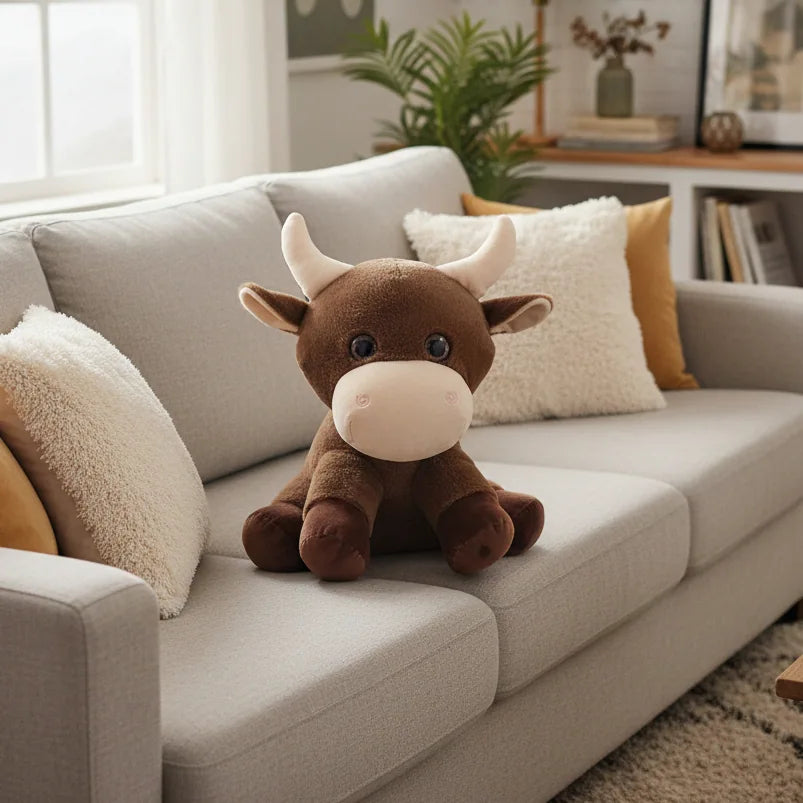 Peluche de animal de granja para habitación infantil