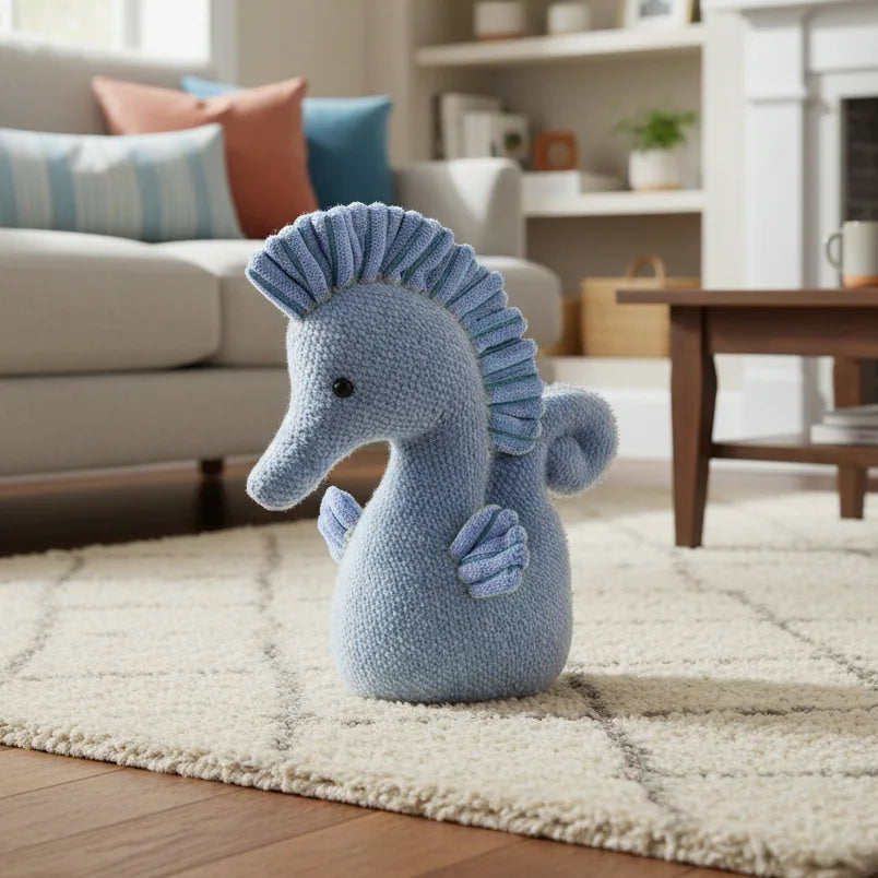 Peluche caballito de mar para regalar a niños y amantes del mar