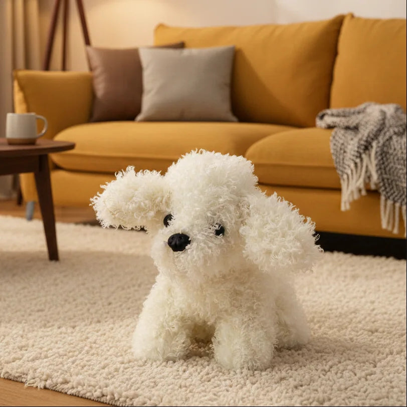 peluche caniche