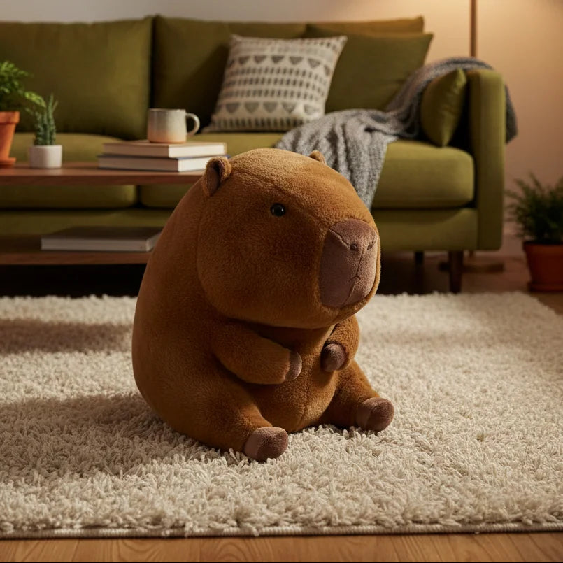 Peluche capibara tierno para niños