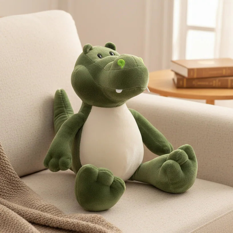 Peluche cocodrilo tierno para regalar