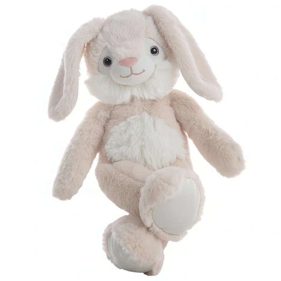 Peluche conejo beige suave