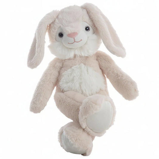 Peluche conejo beige suave