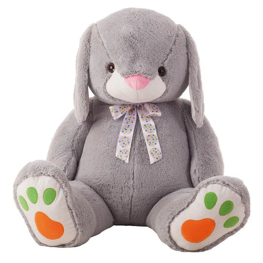 Peluche conejo gigante gris