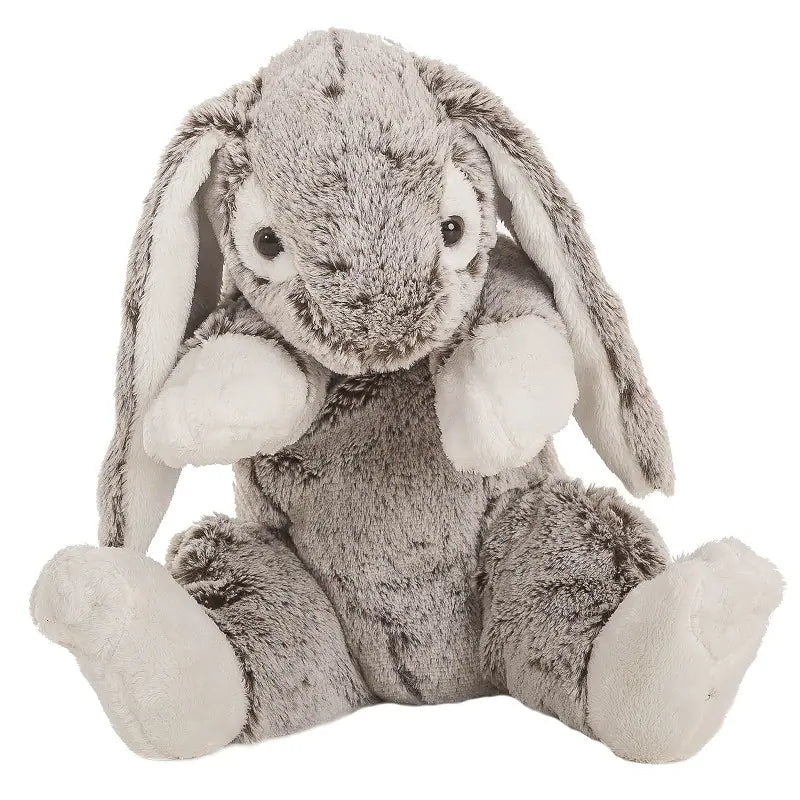 Peluche conejo realista gris