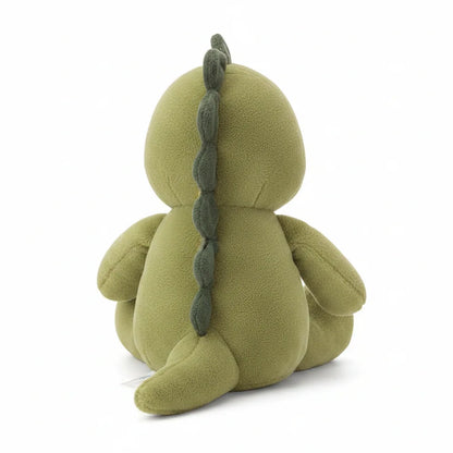 Peluche de dinosaurio verde para niños