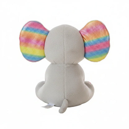 Peluche de elefante multicolor para niños