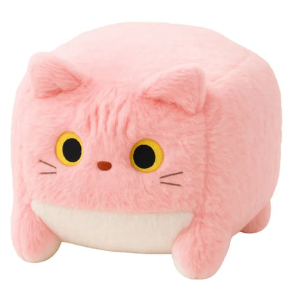 Peluche de gato rosa kawaii