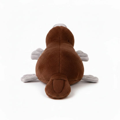 Peluche de ornitorrinco marrón