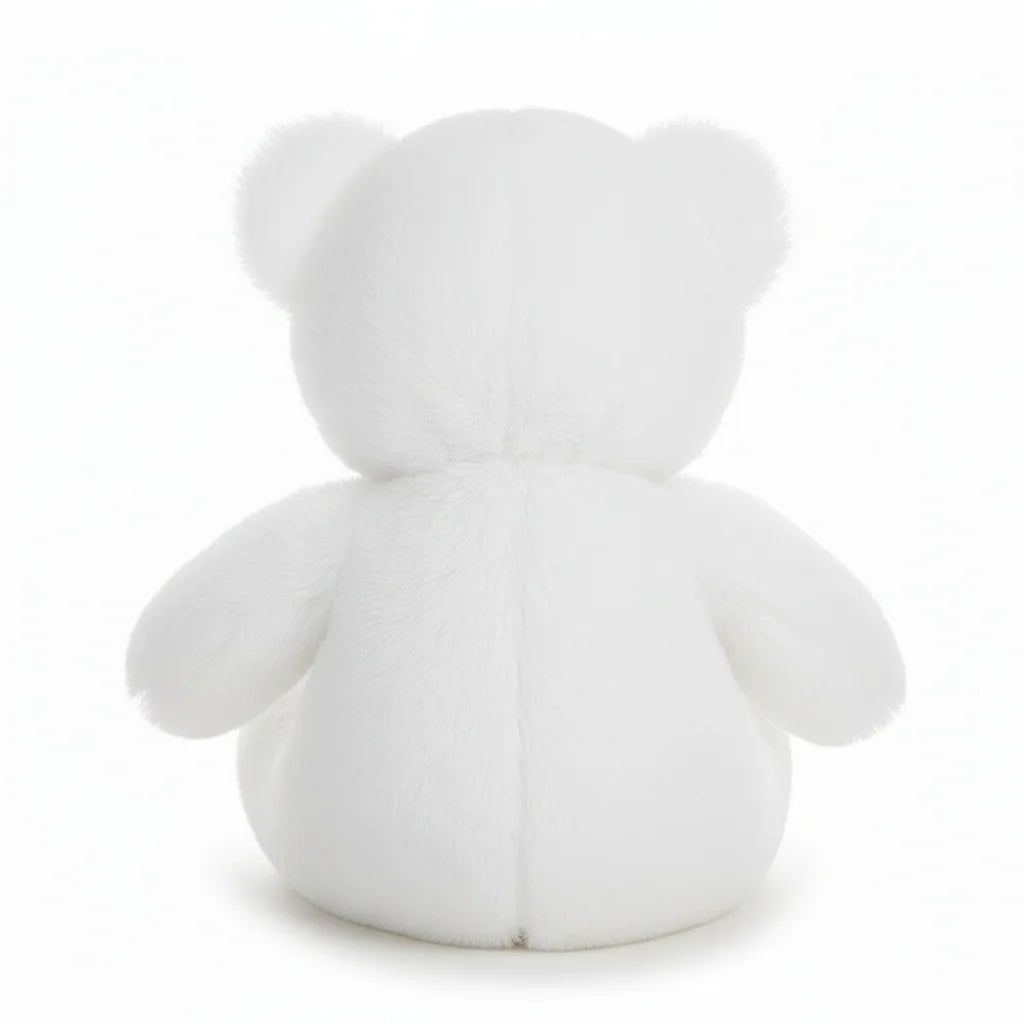 Peluche de oso blanco para niños