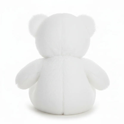 Peluche de oso blanco para niños