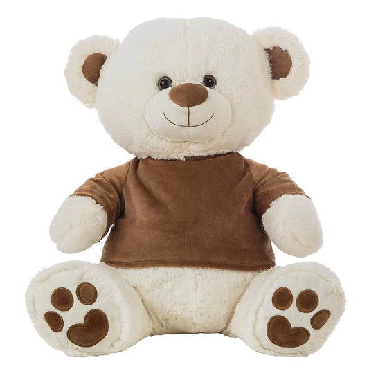 Peluche de oso con camiseta suave